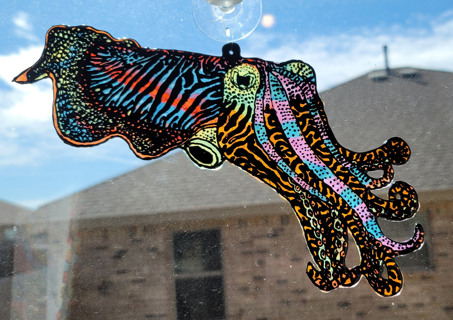 Cuttlefish Suncatcher