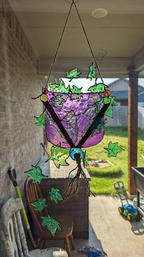 Vining Plant Suncatcher
