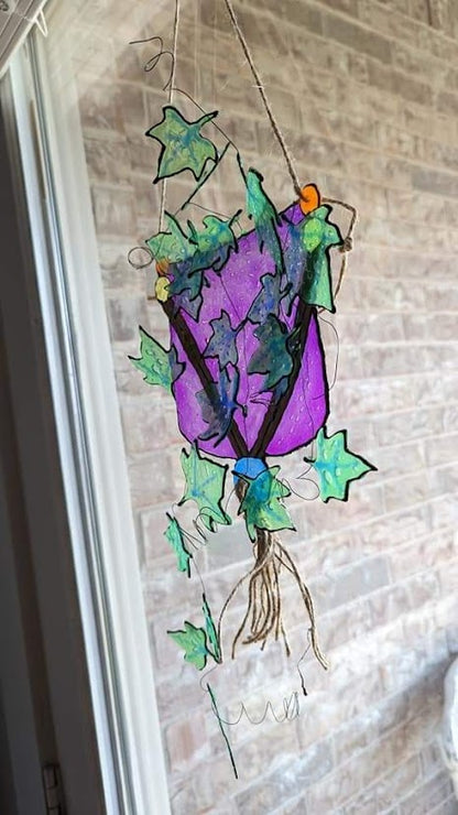 Vining Plant Suncatcher