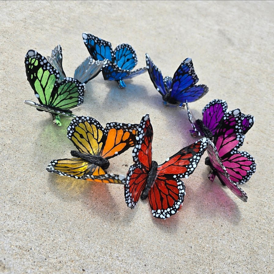 Large Monarch Butterfly Hairclip