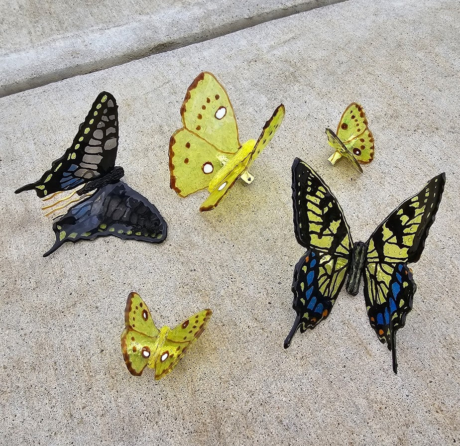 Eastern Tiger Swallowtail Hair Clip