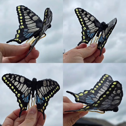 Black Swallowtail Hairclip