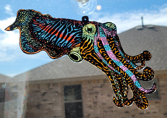 Cuttlefish Suncatcher