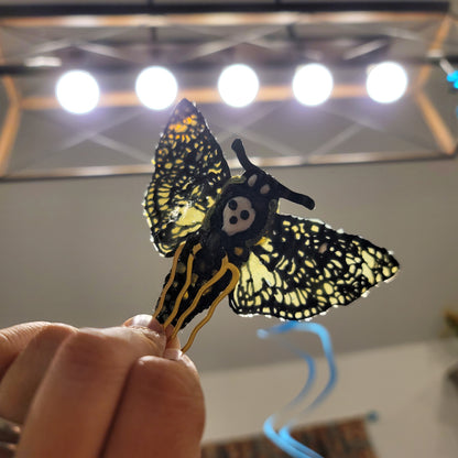 Death's-Head Hawk Moth Hair Accessory