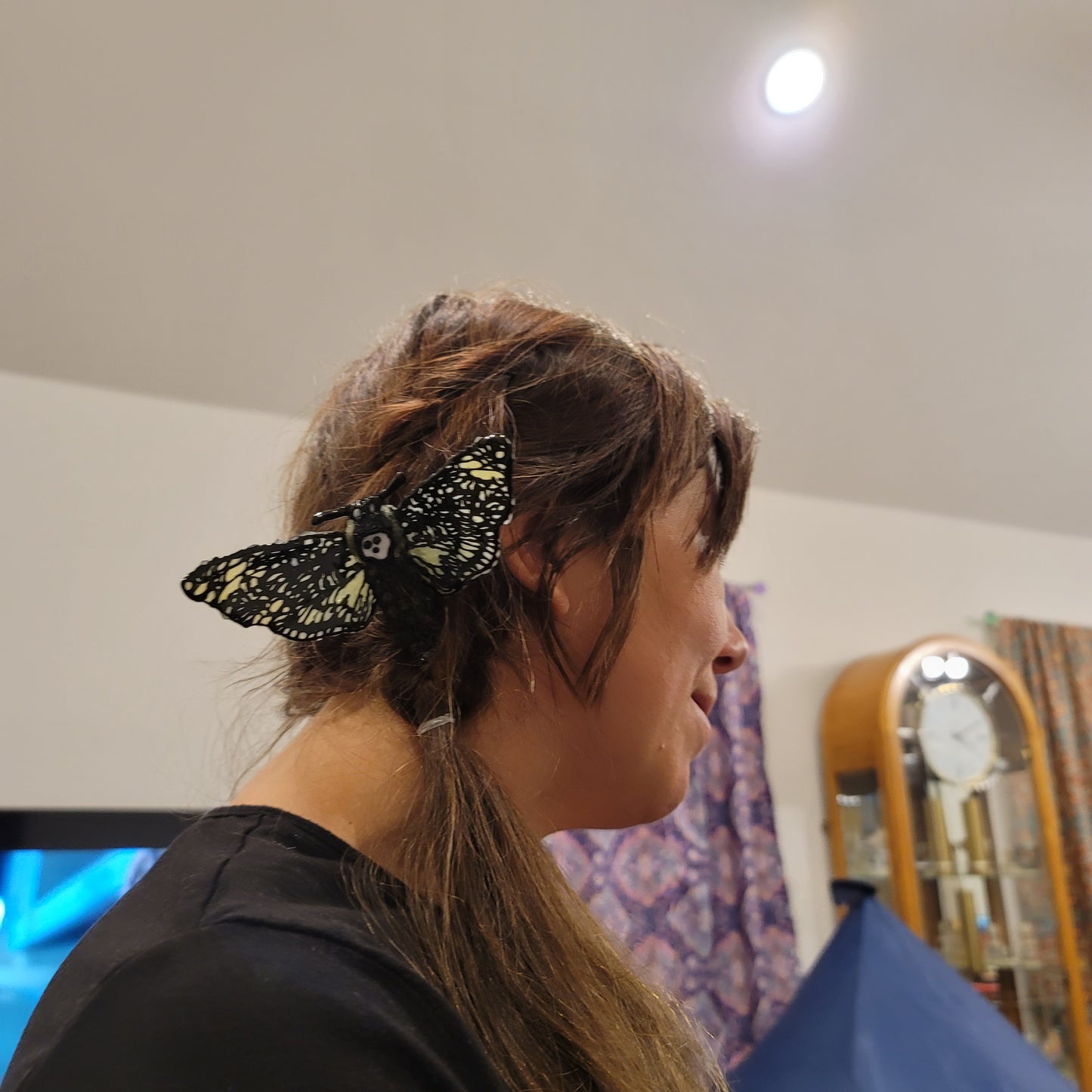 Death's-Head Hawk Moth Hair Accessory