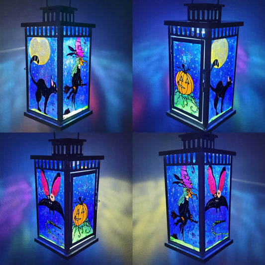 One-of-a-Kind Halloween Lantern