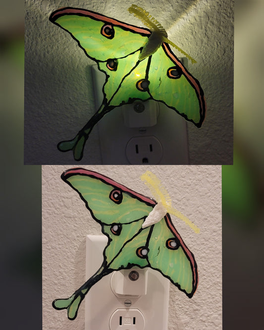 Luna Moth Nightlight